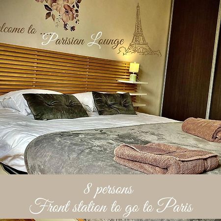Parisian Lounge 8 Pers Front Station Lejlighed Villemomble Eksteriør billede